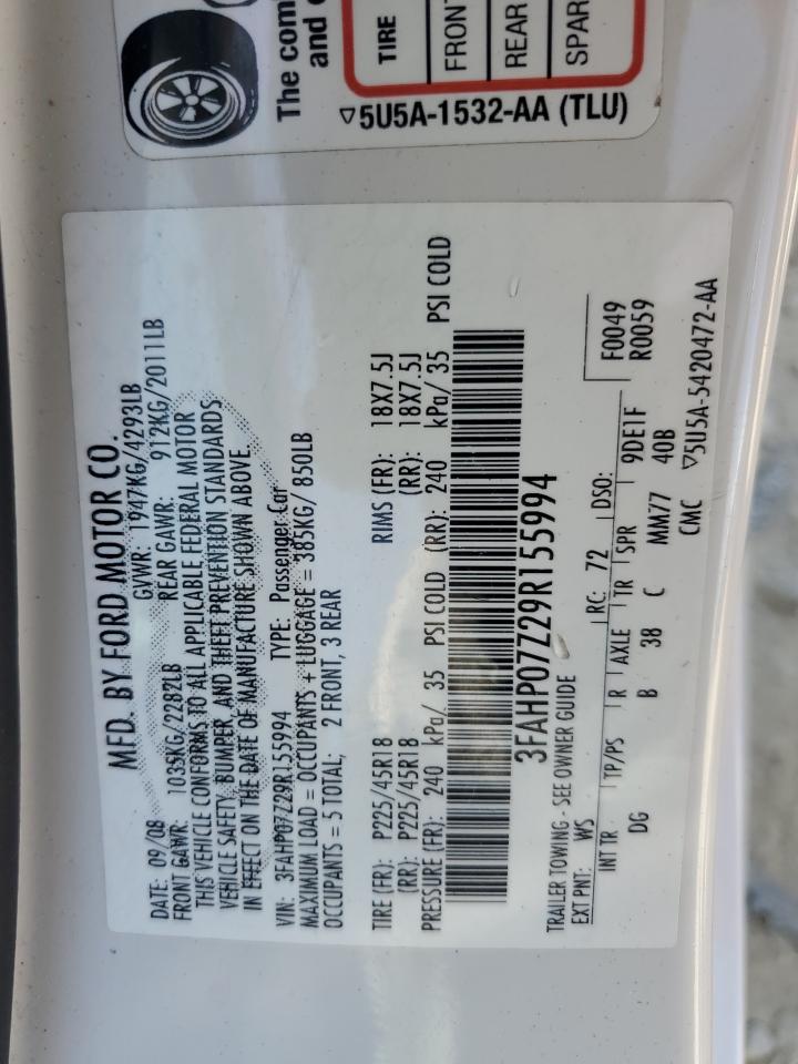 Ford Fusion se 2009