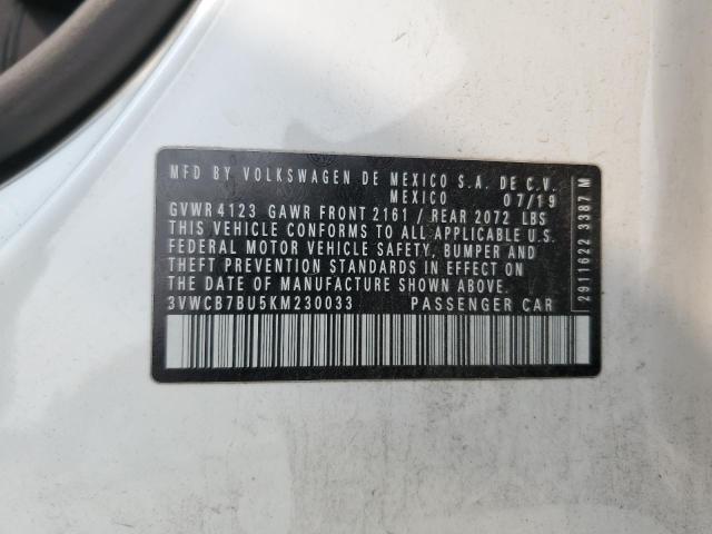 2019 VOLKSWAGEN JETTA S - 3VWCB7BU5KM230033