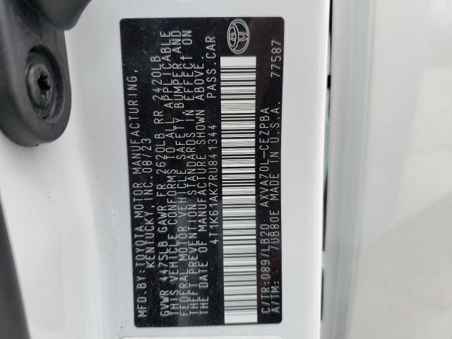 2024 TOYOTA CAMRY XSE - 4T1K61AK7RU841344