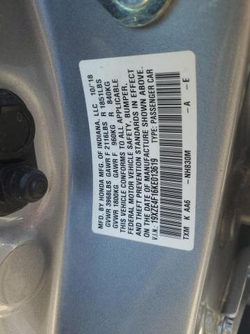 2019 HONDA INSIGHT LX 19XZE4F16KE013619