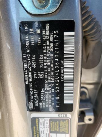 2018 KIA OPTIMA EX - 5XXGU4L36JG216175