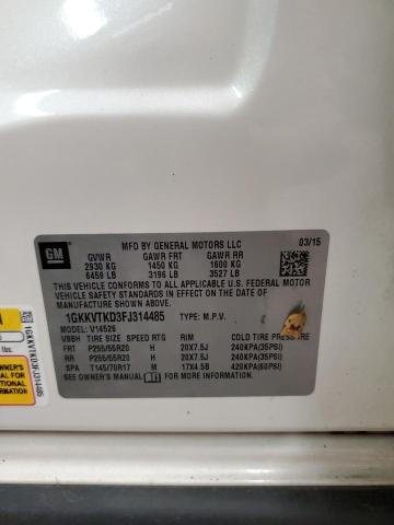 2015 GMC ACADIA DEN 1GKKVTKD3FJ314485
