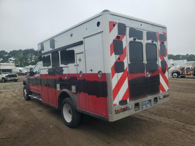 FORD F550 SUPER 2017 red chassis diesel 1FD0X5HT6HEC91220 photo #3
