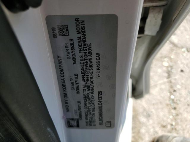 2020 CHEVROLET SPARK LS KL8CA6SA0LC413728