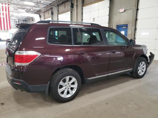 Vin: 5tdbk3eh5cs152294, lot: 59520655, toyota highlander base 20123