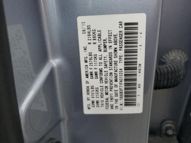 2015 ACURA TLX ADVANC 19UUB3F71FA010204