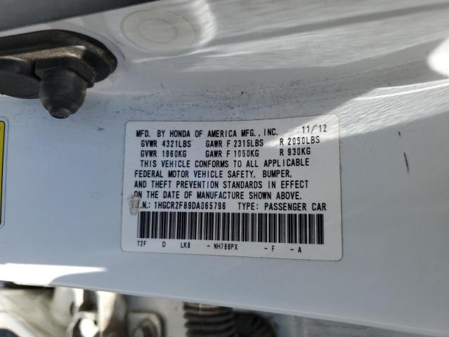 2013 HONDA ACCORD EXL - 1HGCR2F89DA065796