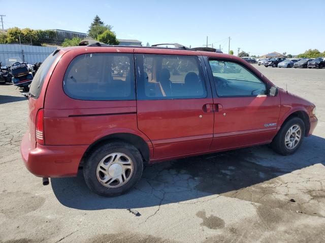 NISSAN QUEST XE 1996 red  gas 4N2DN11W1TD828645 photo #4