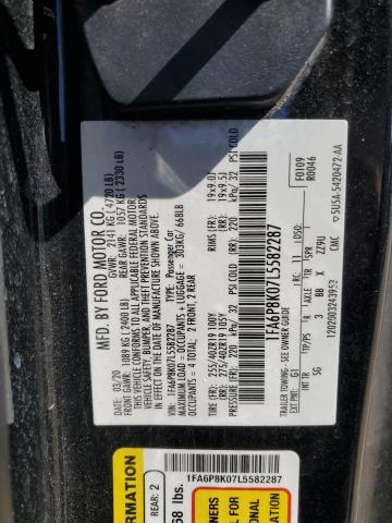 2020 FORD MUSTANG BU 1FA6P8K07L5582287