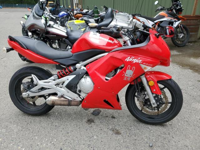 KAWASAKI EX650 2007 red road/str gas JKAEXEA177A023313 photo #1