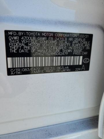 2021 LEXUS IS 350 F S JTHGZ1B2XM5042479
