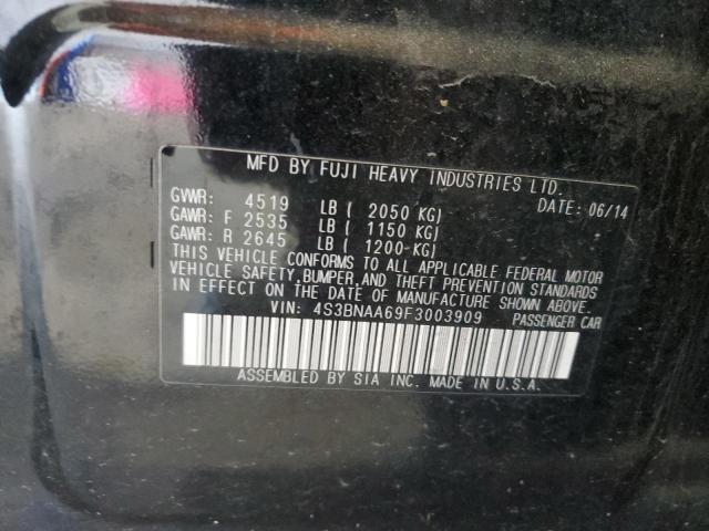 2015 SUBARU LEGACY 2.5 - 4S3BNAA69F3003909