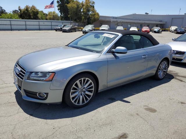 AUDI A5 PRESTIG 2010 silver  gas WAUVFAFH8AN016407 photo #1