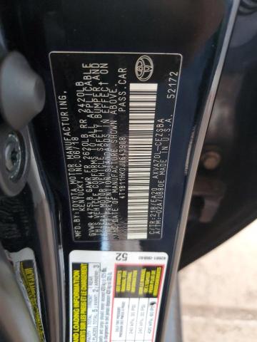 2018 TOYOTA CAMRY L - 4T1B11HK0JU643908