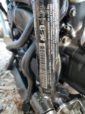 2012 HARLEY-DAVIDSON FLHX STREE 1HD1KBM1XCB674077