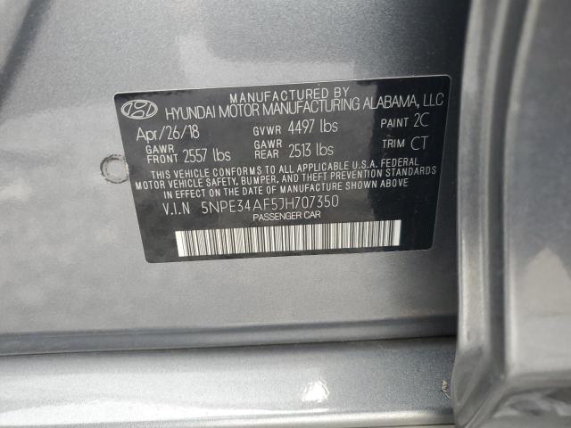 2018 HYUNDAI SONATA SPO - 5NPE34AF5JH707350