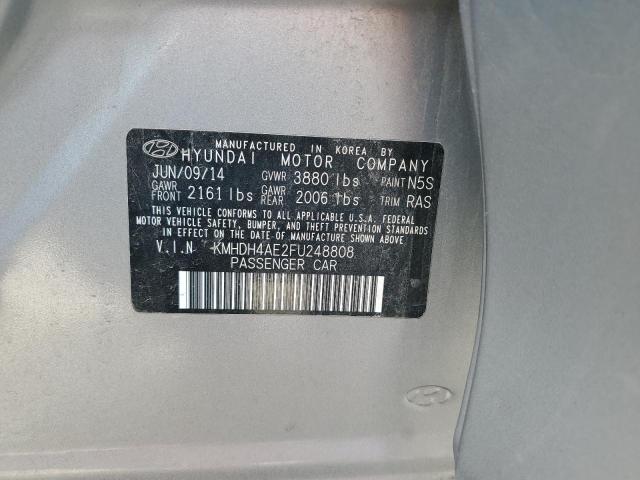 2015 HYUNDAI ELANTRA SE - KMHDH4AE2FU248808