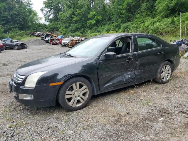 FORD FUSION SEL 2008 black  gas 3FAHP08ZX8R248193 photo #1