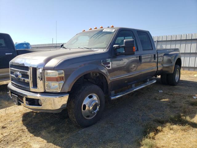 FORD F350 SUPER 2008 gray  diesel 1FTWW33R48EB19818 photo #1