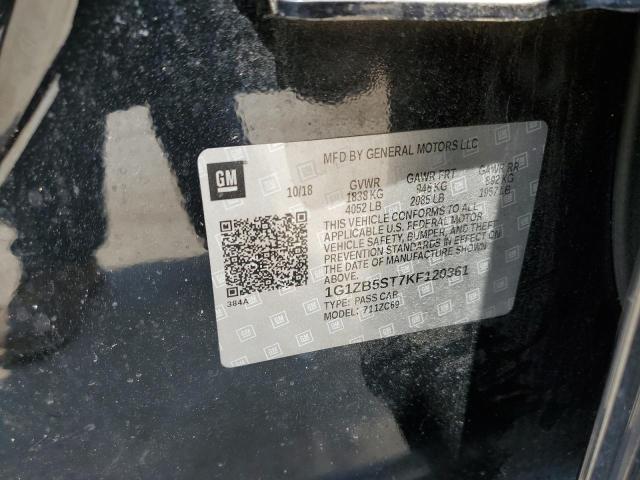 2019 CHEVROLET MALIBU LS 1G1ZB5ST7KF120361