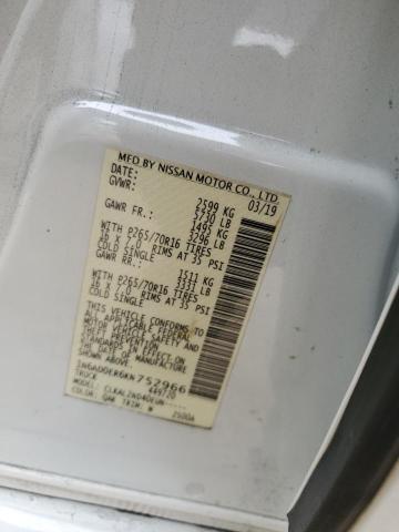 2019 NISSAN FRONTIER S 1N6AD0ER6KN752966