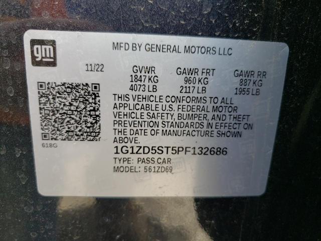 2023 CHEVROLET MALIBU LT - 1G1ZD5ST5PF132686