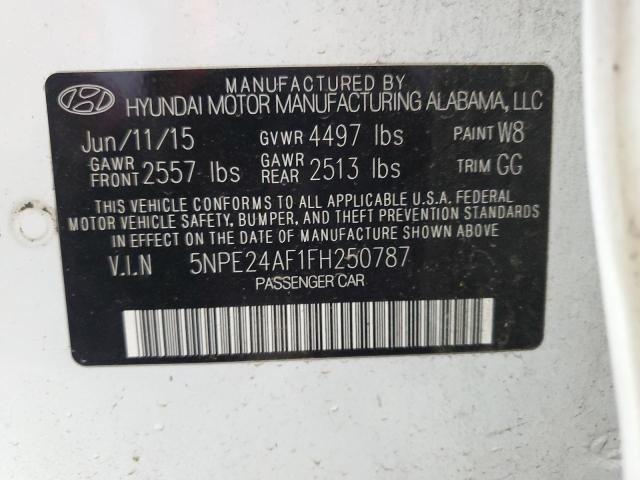 2015 HYUNDAI SONATA SE - 5NPE24AF1FH250787