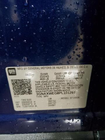 2023 CHEVROLET EQUINOX RS 3GNAXWEG8PL101297