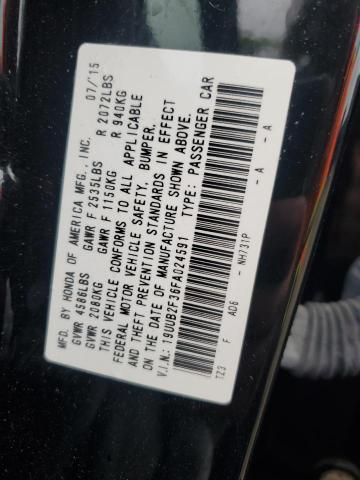 2015 ACURA TLX 19UUB2F36FA024591