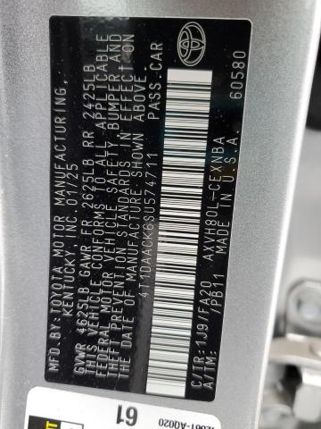 2025 TOYOTA CAMRY XSE - 4T1DAACK6SU574711