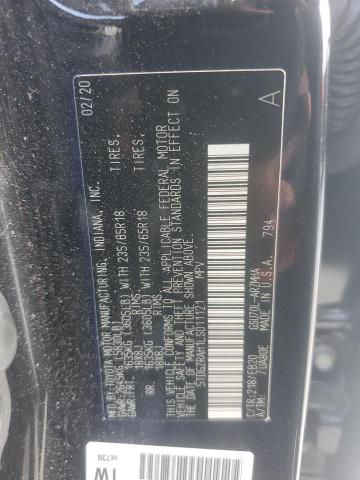 2020 TOYOTA HIGHLANDER 5TDGZRAH1LS011121
