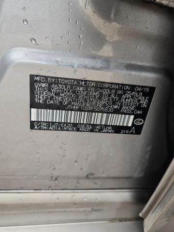 2015 LEXUS IS 250 JTHBF1D2XF5075520
