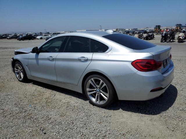 BMW 430I GRAN 2018 silver  gas WBA4J1C54JBG78459 photo #3