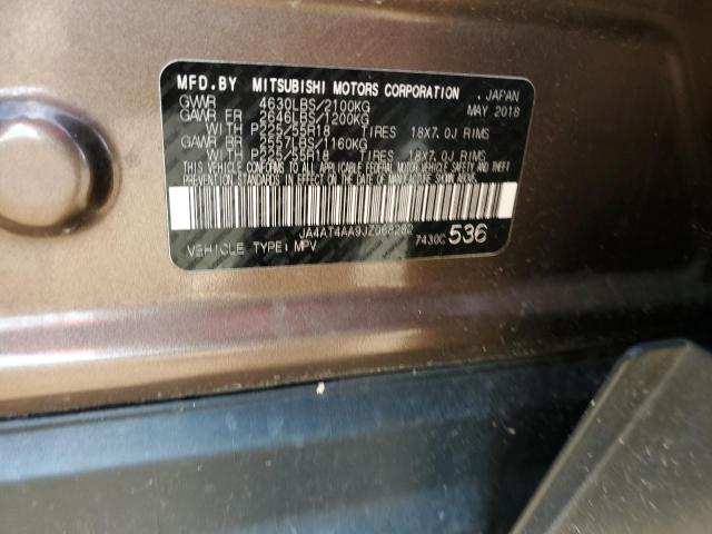 2018 MITSUBISHI ECLIPSE CR JA4AT4AA9JZ068282