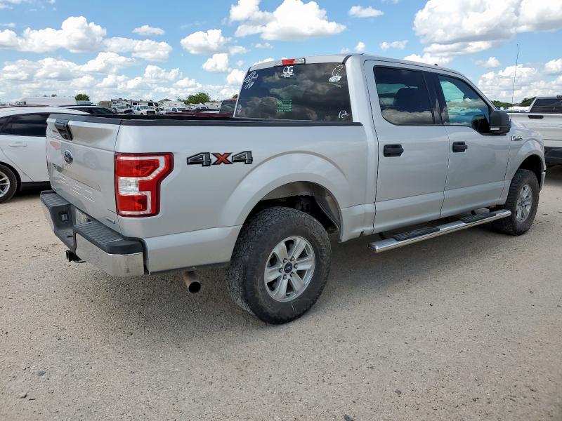 FORD F150 SUPER 2019 silver  gas 1FTEW1E44KKD75001 photo #4