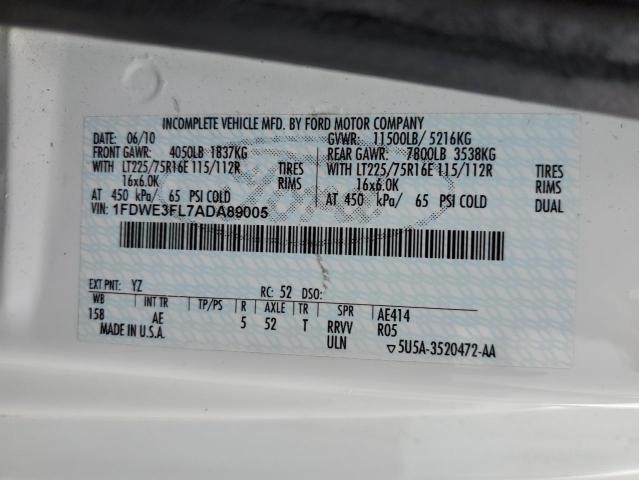 2010 FORD E350 #3184179629