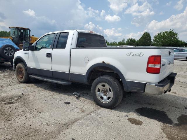 FORD F150 2008 white  gas 1FTRX14W98FC26733 photo #3