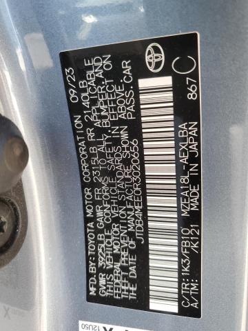 2024 TOYOTA COROLLA LE JTDB4MEE0R3020656