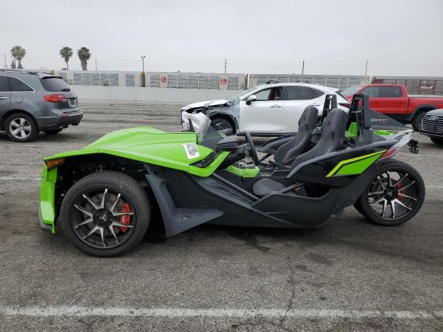 POLARIS SLINGSHOT 2022 green  gas 57XAARHB5N8148883 photo #4