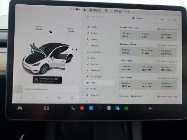 2021 TESLA MODEL Y 5YJYGAEE0MF282754