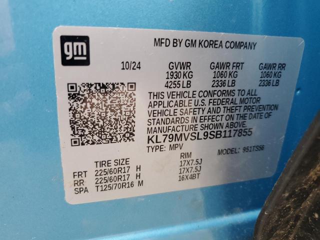 2025 CHEVROLET TRAILBLAZE - KL79MVSL9SB117855