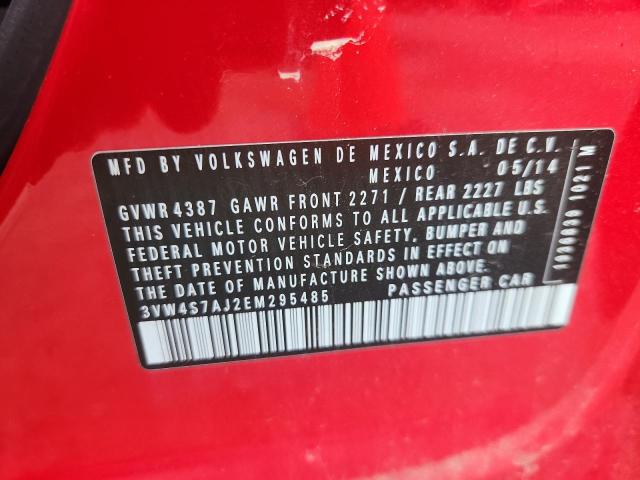2014 VOLKSWAGEN JETTA GLI - 3VW4S7AJ2EM295485