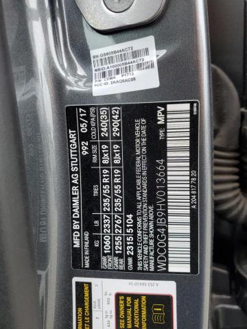 2017 MERCEDES-BENZ GLC 300 - WDC0G4JB9HV013664