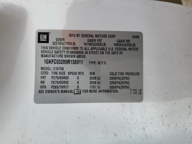 2009 GMC YUKON DENALI #3218367841