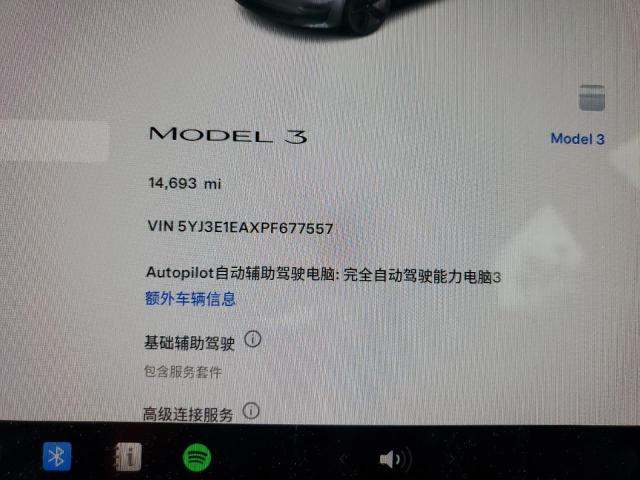 2023 TESLA MODEL 3 - 5YJ3E1EAXPF677557