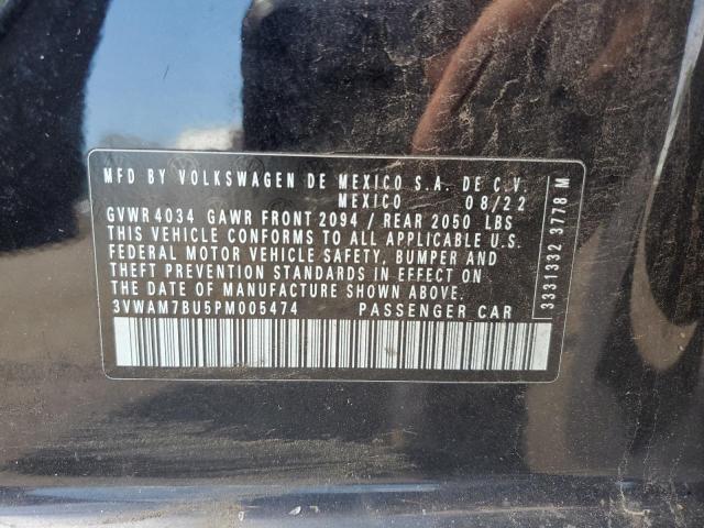 2023 VOLKSWAGEN JETTA SPOR - 3VWAM7BU5PM005474