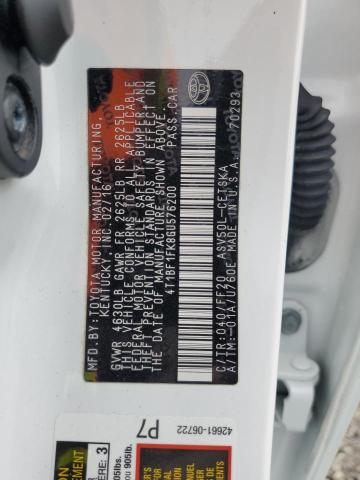 2016 TOYOTA CAMRY LE - 4T1BF1FK8GU576200