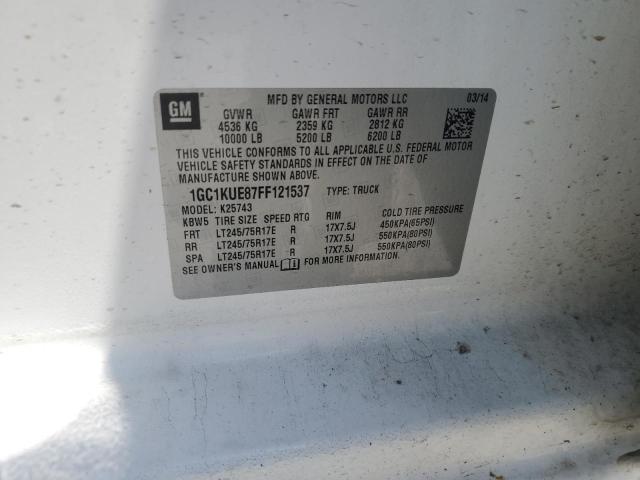 2015 CHEVROLET SILVERADO - 1GC1KUE87FF121537