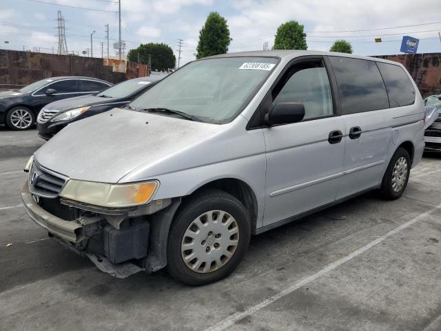 HONDA ODYSSEY LX 2002 gray  gas 2HKRL18512H507533 photo #1