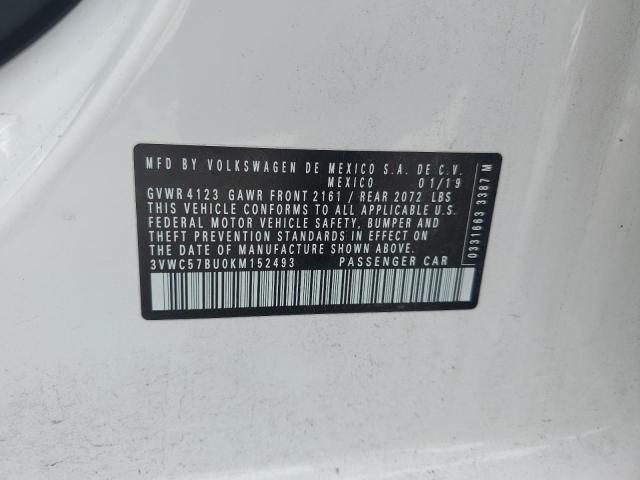 2019 VOLKSWAGEN JETTA S 3VWC57BU0KM152493